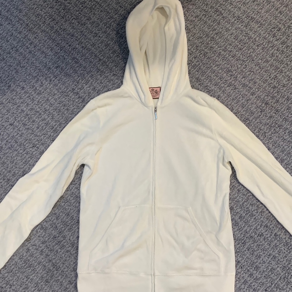 Juicy Couture White Sweatshirt
